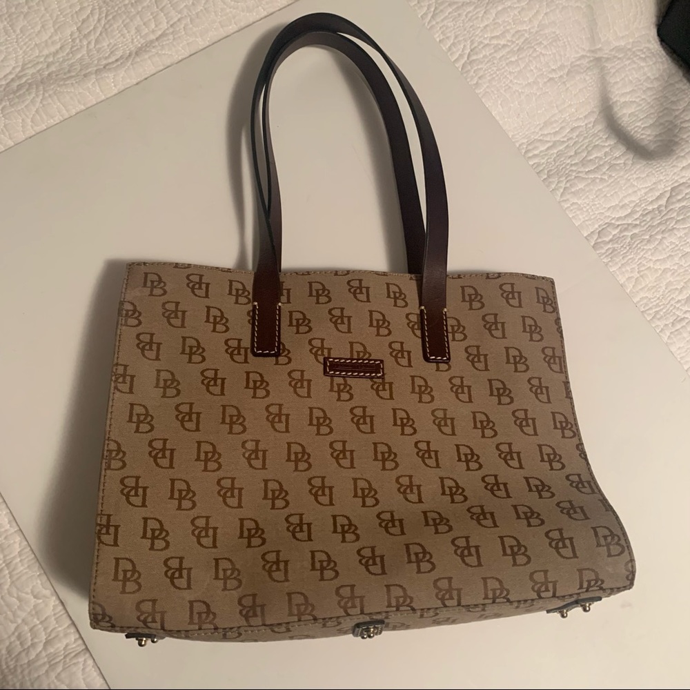 Dooney & Bourke Monogram Logo Tote Purse